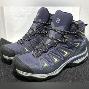 Salomon X Ultra 3 Mid  Hiking Women Boots 9.5 Gore Tex